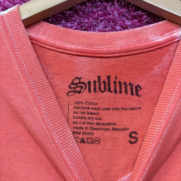 Sublime Rastafari Style Tricolored tiedye Rock Tee size small - Picture 4 of 5